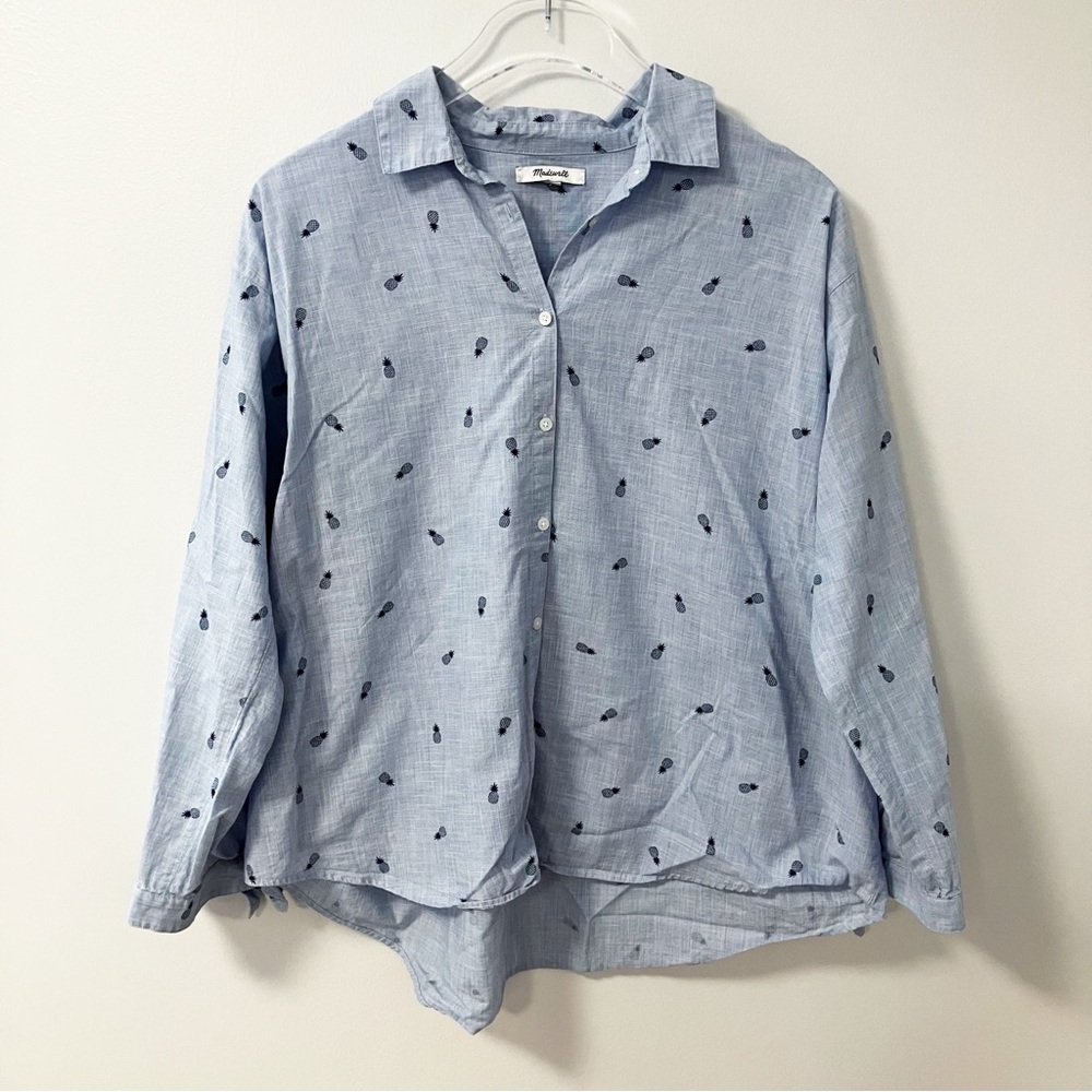 Madewell | Trapeze Pineapple Top XL